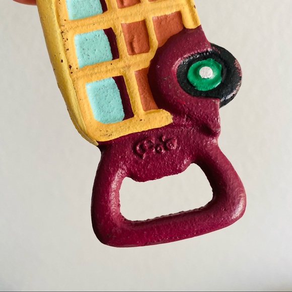 Bottle opener, hand painted, old car/truck/wagon - Picture 2 of 12